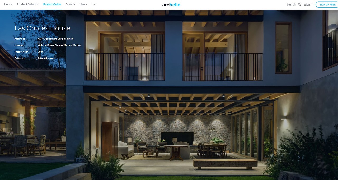 Casa Las Cruces en Archello
