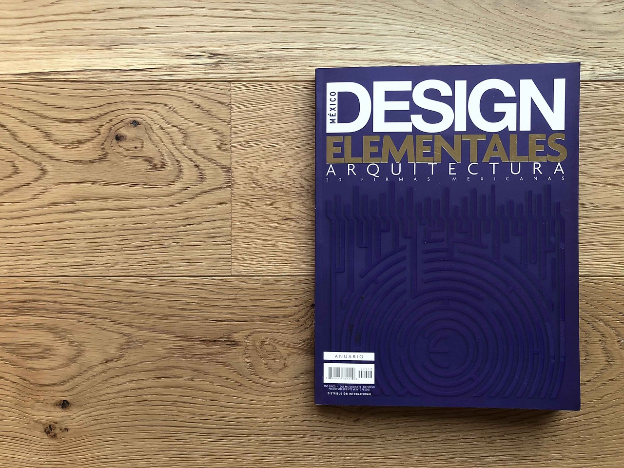 ASP en el anuario de México Design Elementales.