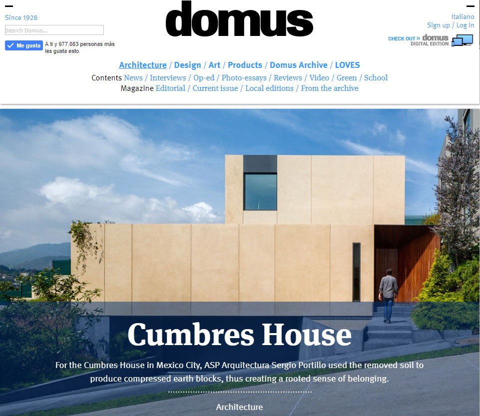 Casa Cumbres en Domus Italia